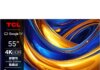 Recenzie Televizor TCL LED 55P655, 139 cm, Smart Google TV, 4K Ultra HD, Clasa E (Model 2024)