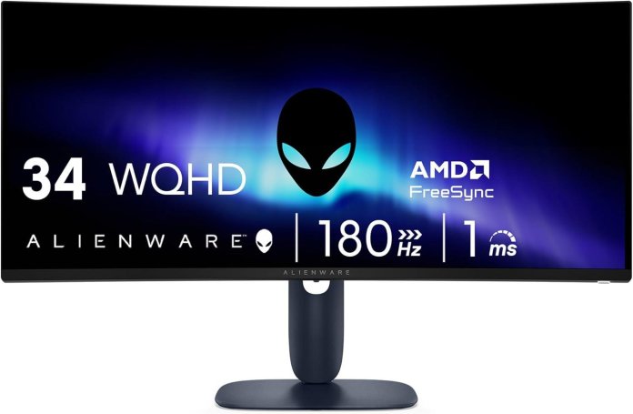 alienware-aw3425dwm Alienware AW3425DWM monitor gaming curbat 34 inch WQHD 180Hz